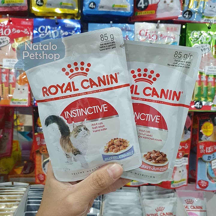 Royal Canin Instinctive Jelly / Gravy / Loaf 85Gr - Makanan Basah Kucing - gambar 1