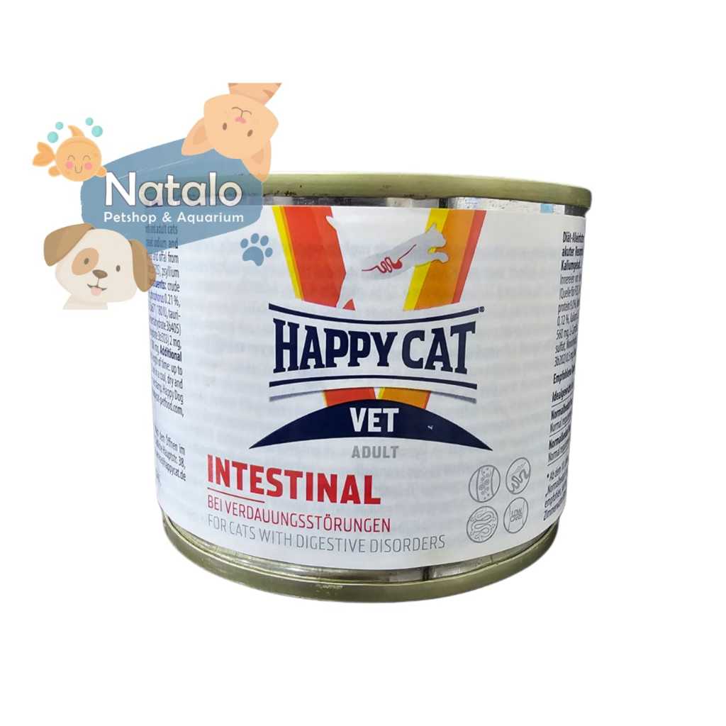 Happy Cat Vet Adult Gastro Intestinal - Makanan Basah Kucing Masalah Penceraan Mencret Diare 200GR - gambar 1