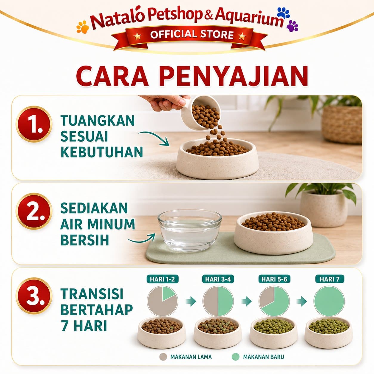 Furlove Kitten & Adult Dry Cat Food 1KG All Life Stages - Makanan Anak dan Kucing Dewasa / Semua Umur 1 KG - Tuna Salmon Chicken - gambar 4