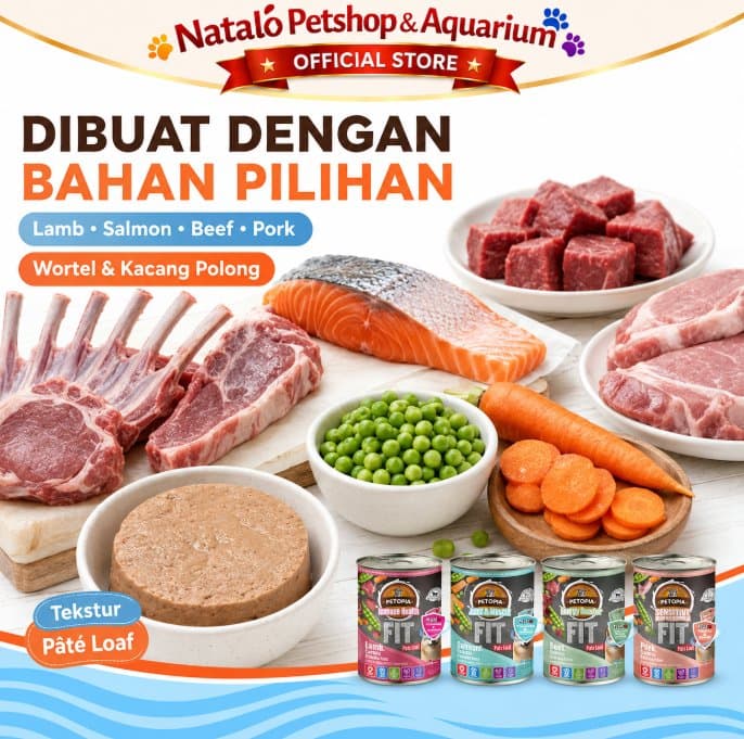 Petopia Fit per DUS isi 15 pcs x 600GR Makanan Basah Anjing Kaleng Premium Wet Dog Food Can Canned Functional Premium 600 GR Murah Grosir BOX - gambar 3