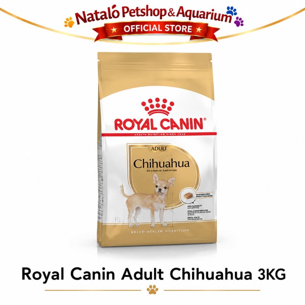 Royal Canin Chihuahua Adult 3KG / Chi hua hua Dog Food / Makanan Anjing Ras Kecil Premium - gambar 6