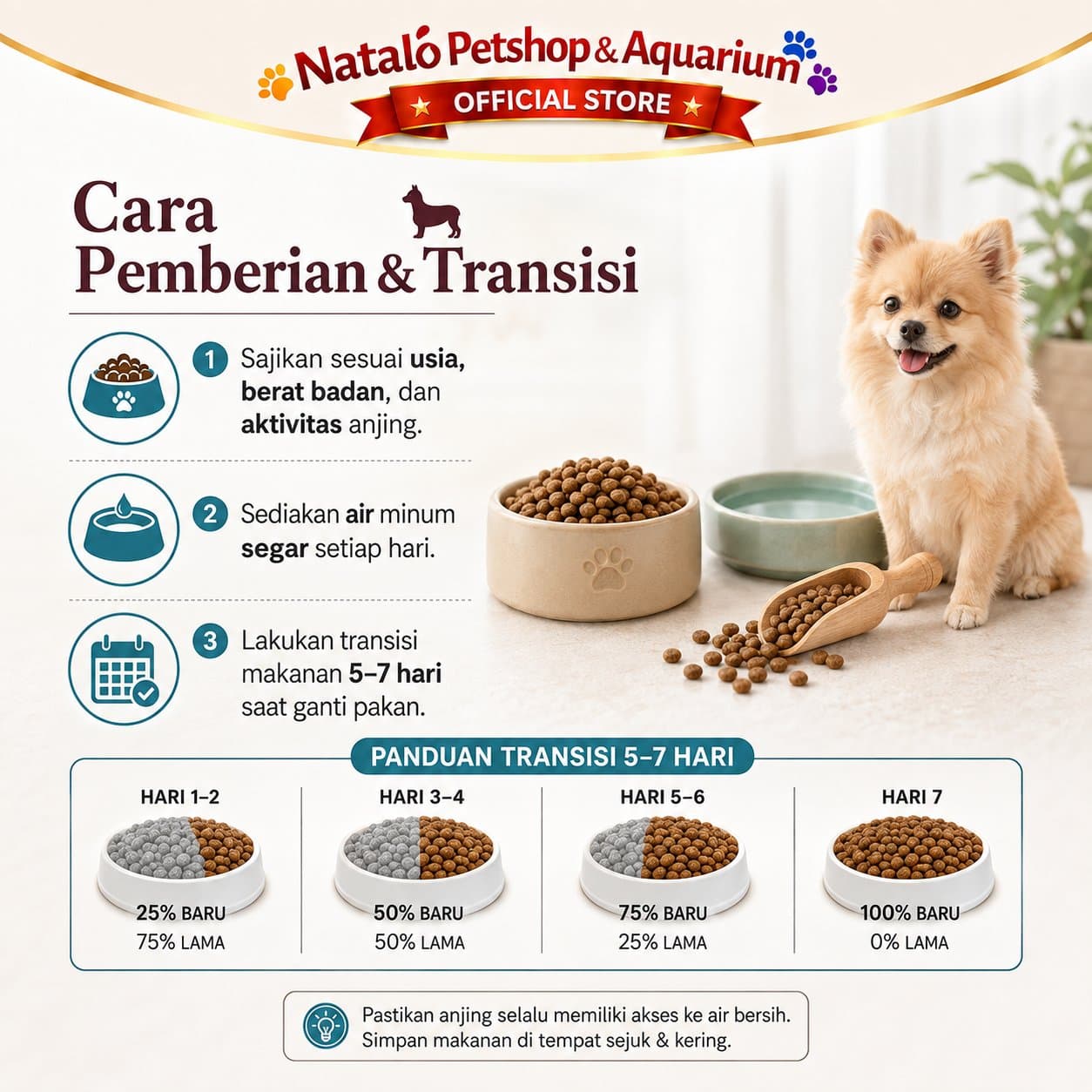 Nature Bridge Fresh Atlantic Whitefish Dog Food 1.5KG All Life Stages Small Breed - Makanan Anjing Semua Umur Ras Kecil Mini Super Premium 1.5 KG - gambar 3