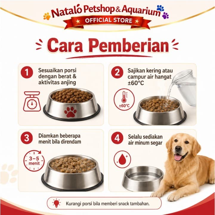Happy Dog Naturcroq Active 15KG Medium Large Breed Adult Dog Food - Makanan Anjing Dewasa Ras Besar yang Aktif 15 KG - gambar 3