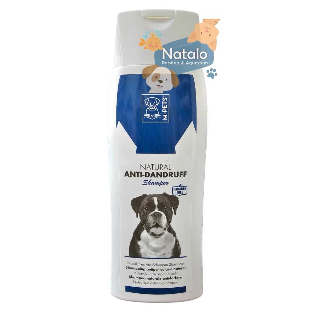 M-Pets Shampoo Anti Dandruff for Dog 250ML - Sampo Anjing Ketombe Kerak Putih Gatal Bersih Wangi - gambar 1