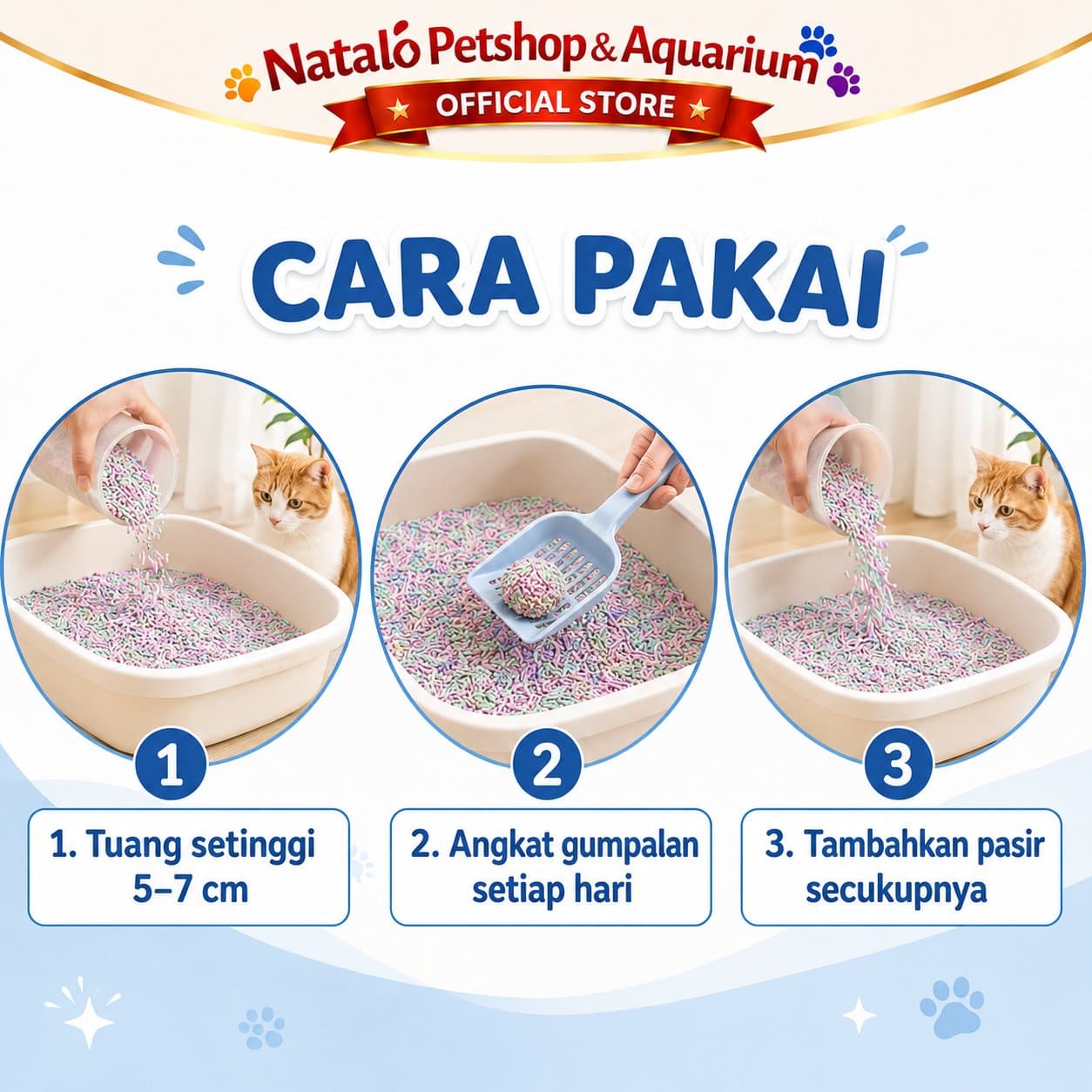 Animal&Co Tofu Soya 7LT Pasir Kucing Gumpal Cat Litter 7 Liter L / Animal n Co Wangi Bersih Ramah Lingkungan - gambar 3