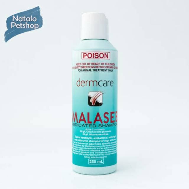 Malaseb Medicated Shampoo Jamur 250ML / POISON / dermcare - gambar 1