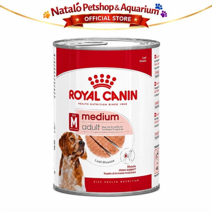 Royal Canin Medium Adult 410GR Wet Dog Food - Makanan Basah Anjing Ras Sedang 410 GR Kaleng - gambar 6