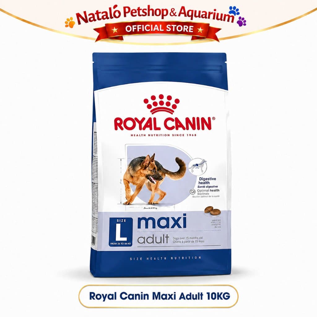 Royal Canin Maxi Adult 10KG Large Breed Dry Dog Food - Makanan Anjing Ras Besar Dewasa 10 KG - gambar 6