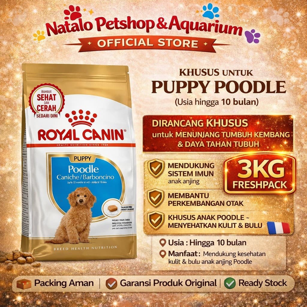 Royal Canin Poodle Puppy 3kg