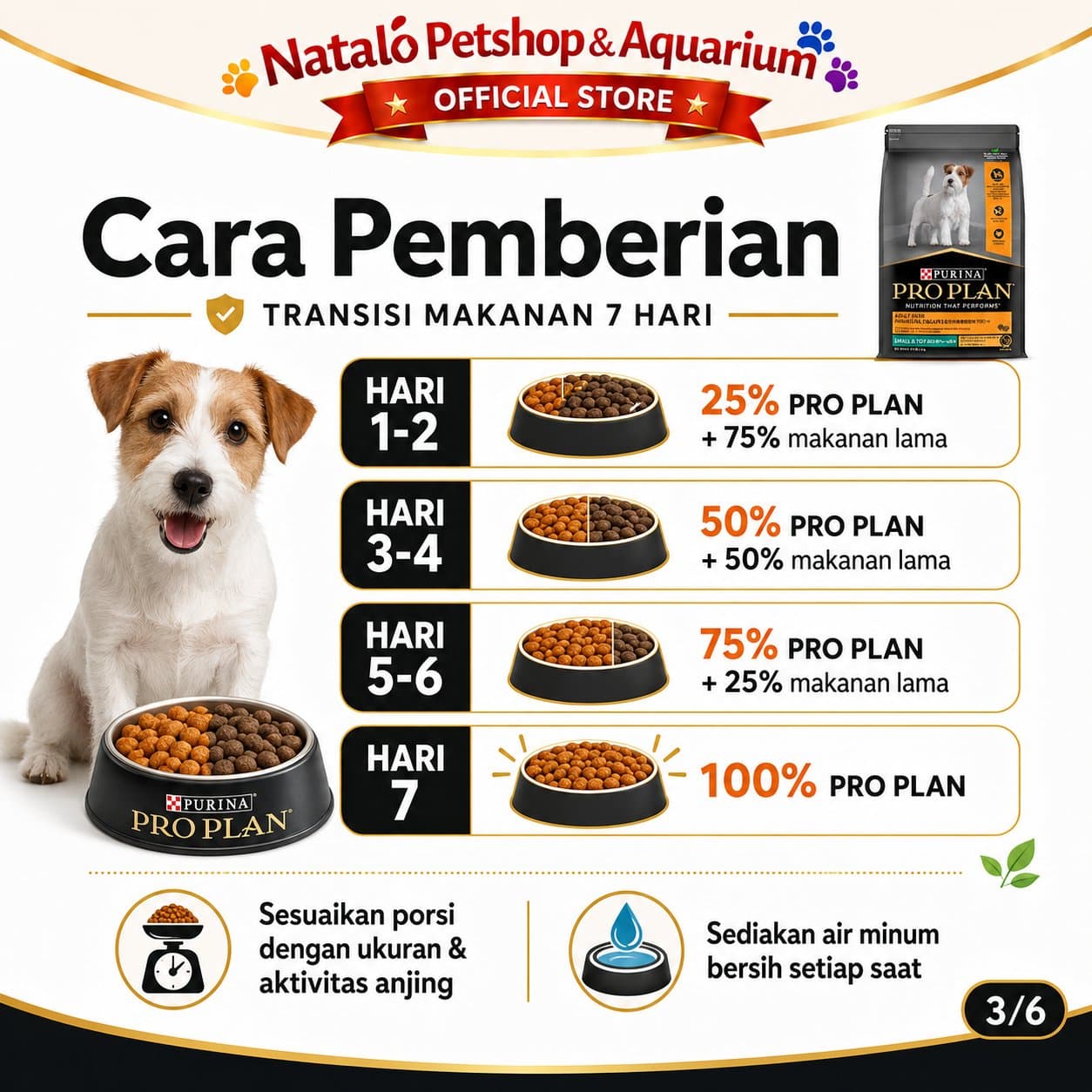 Pro Plan Dog Adult Small & Mini Chicken 2.5KG - Makanan Anjing Kecil ProPlan Toy Breed Dewasa Premium Food - gambar 3