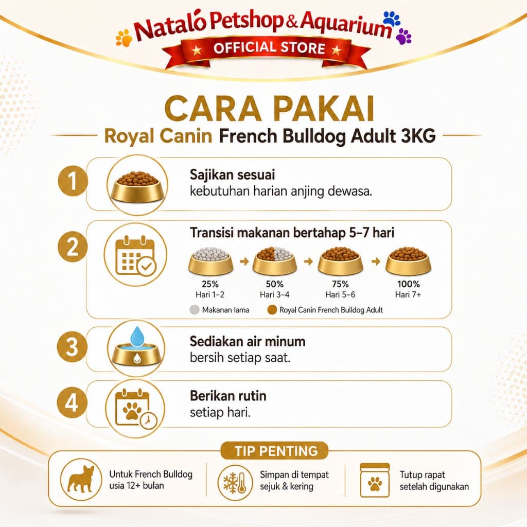 Royal Canin French Bulldog Adult 3KG Dry Dog Food - Makanan Anjing Ras Frenchie Dewasa 3 KG - gambar 3
