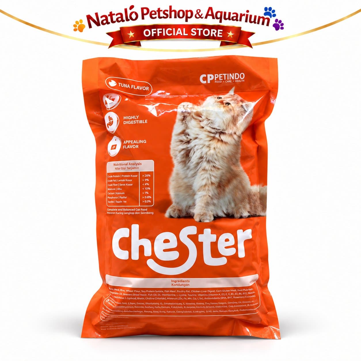 Chester 800GR Tuna Adult Dry Cat Food - Makanan Kering Kucing Dewasa 800 GR - gambar 6