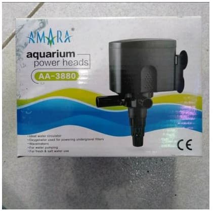 Amara 3880/Pompa Aquarium Kolam Hidroponik 35WATT - gambar 1