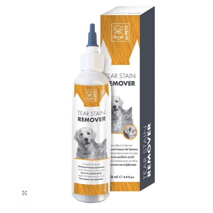 M-Pets Tear Stain Remover For Dog & Cat 118ML / Pembersih Noda Mata Hewan Kucing Anjing - gambar 1