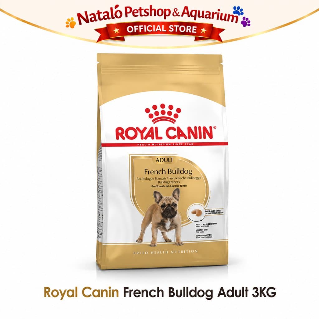Royal Canin French Bulldog Adult 3KG Dry Dog Food - Makanan Anjing Ras Frenchie Dewasa 3 KG - gambar 6