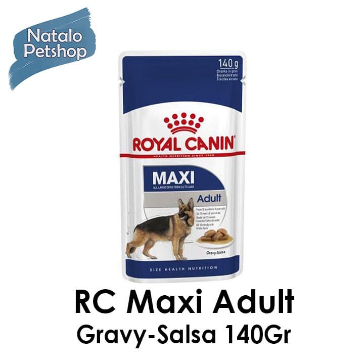 Royal Canin Maxi Adult 140g - Makanan Basah Anjing