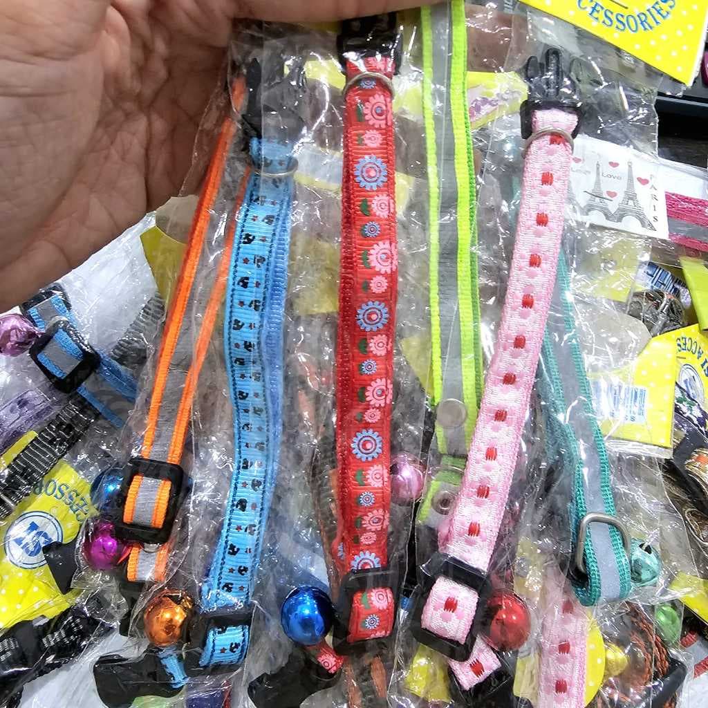 KALUNG HEWAN NL Necklace Random Kucing Anjing Kelinci Motif Lonceng Krincing Aksesoris - gambar 1