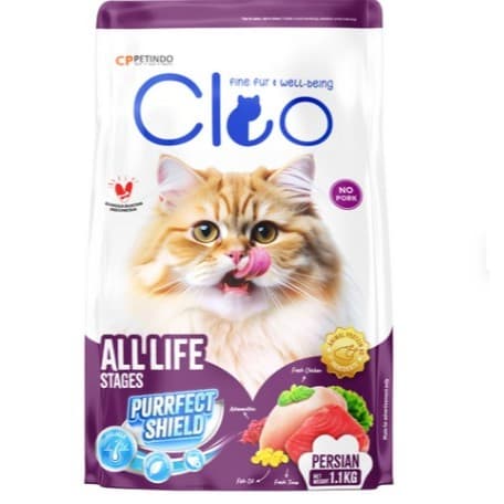 Cleo Adult Persian 1.2KG/Makanan Kucing Dewasa Persia/Anggora - gambar 1