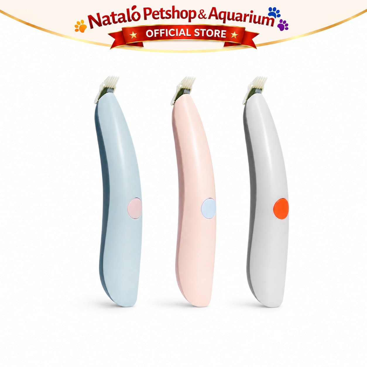 Mesin Cukur Bulu Telapak Kaki Hewan Peliharaan - Pakeway Quiet Electric Pet Hair Paw Trimmer - gambar 7