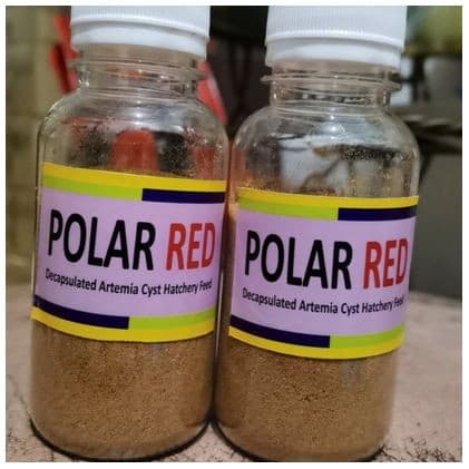 Polar Red 50Gr Makanan Ikan Burayak/Cupang/Discus - gambar 1