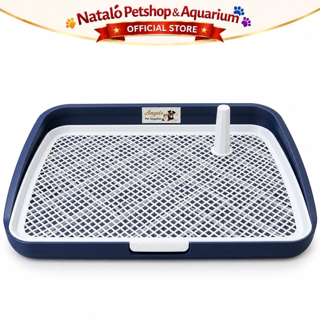 Angels PEE PAD OXALIS - Tempat Pipis Anjing Dog Puppy Training 65x50cm dengan Corong Mudah Dibersihkan & Kaki Tetap Kering - gambar 6