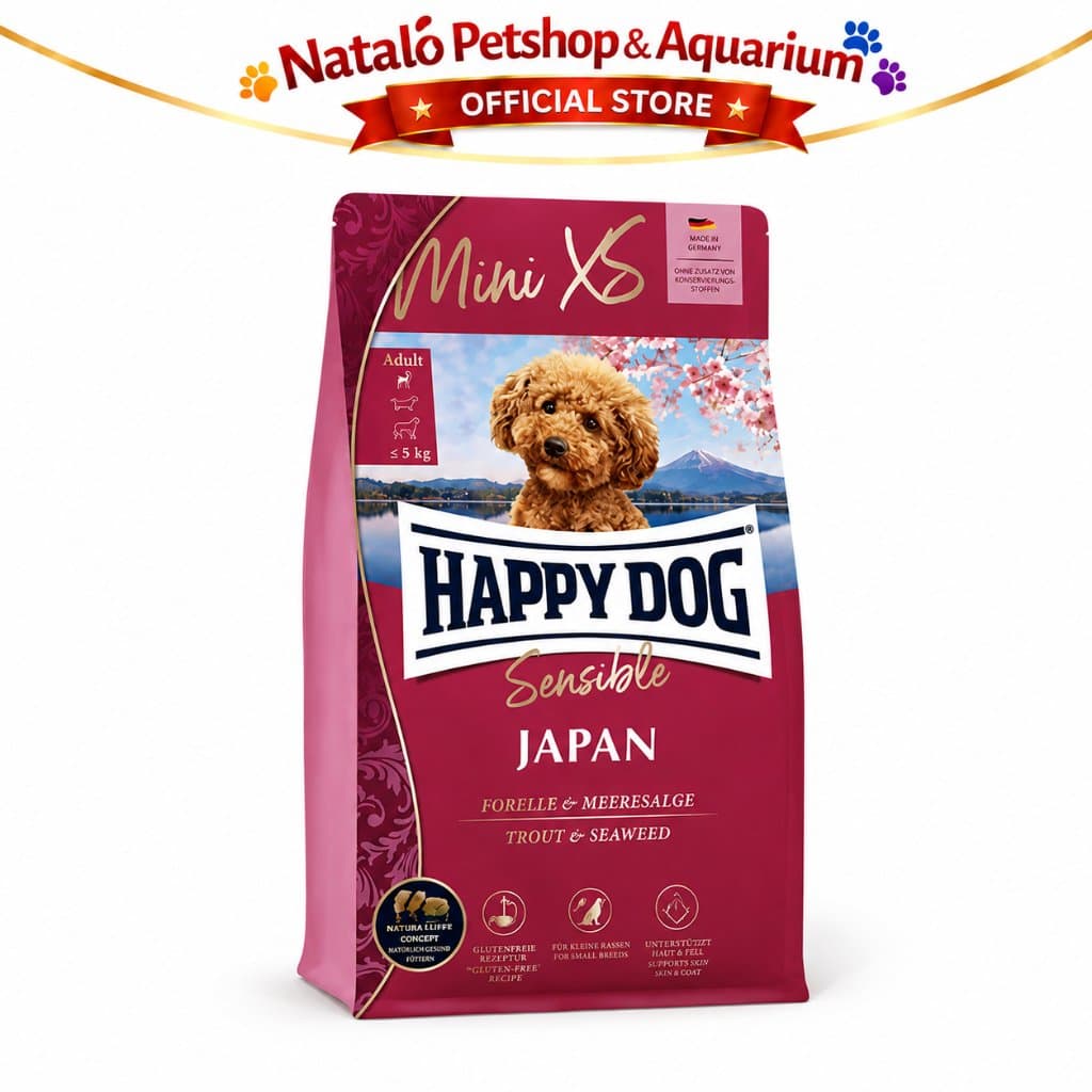 Happy Dog Supreme Mini XS Sensible Japan 1.3 KG -  Makanan Anjing Dewasa Ras Kecil Freshpack 1.3KG - gambar 6