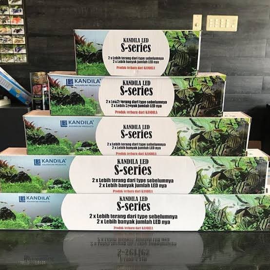 Kandila LED S Series 20cm RGBW S200 Lampu Aquarium Aquascape 10Watt - gambar 1