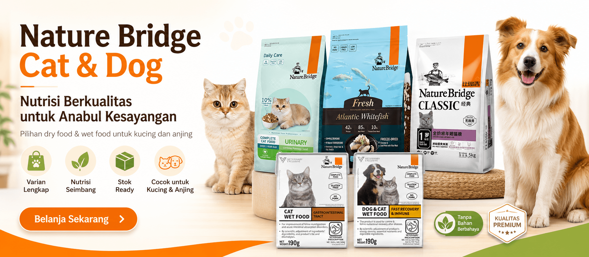 Banner promo Natalo Petshop
