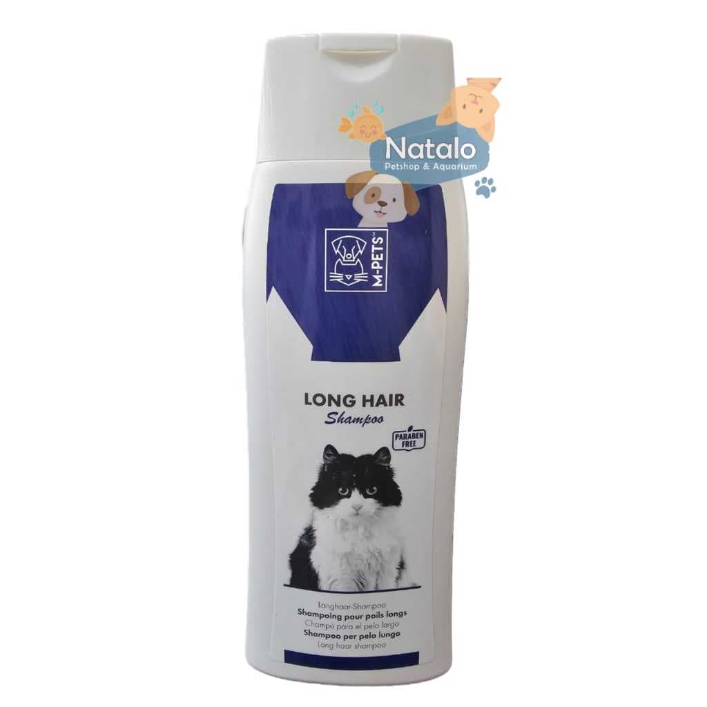 M-Pets Shampoo Cat Long Hair 250ML - Sampo Kucing Rambut Bulu Panjang Anti Lebat Anti Kusut Bersih Wangi - gambar 1