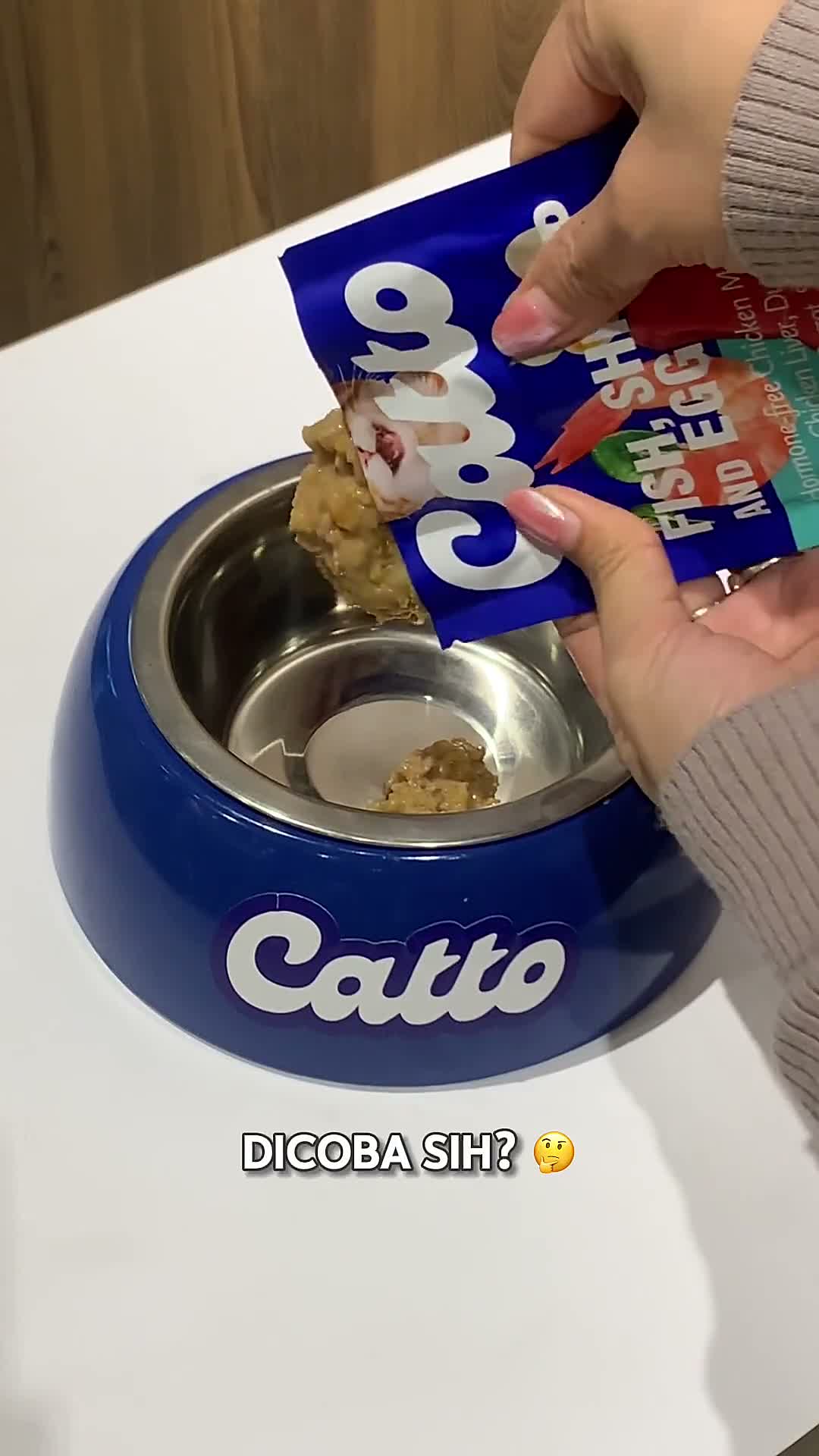 Catto Natural Wet Kitten and Adult Pouch Cat Food 50GR - Makanan Basah Saset Anak dan Kucing Dewasa 50 GR - video produk